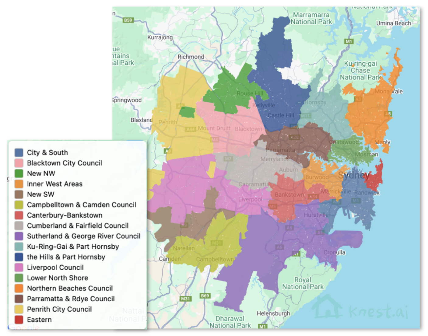 Regional Breakdown