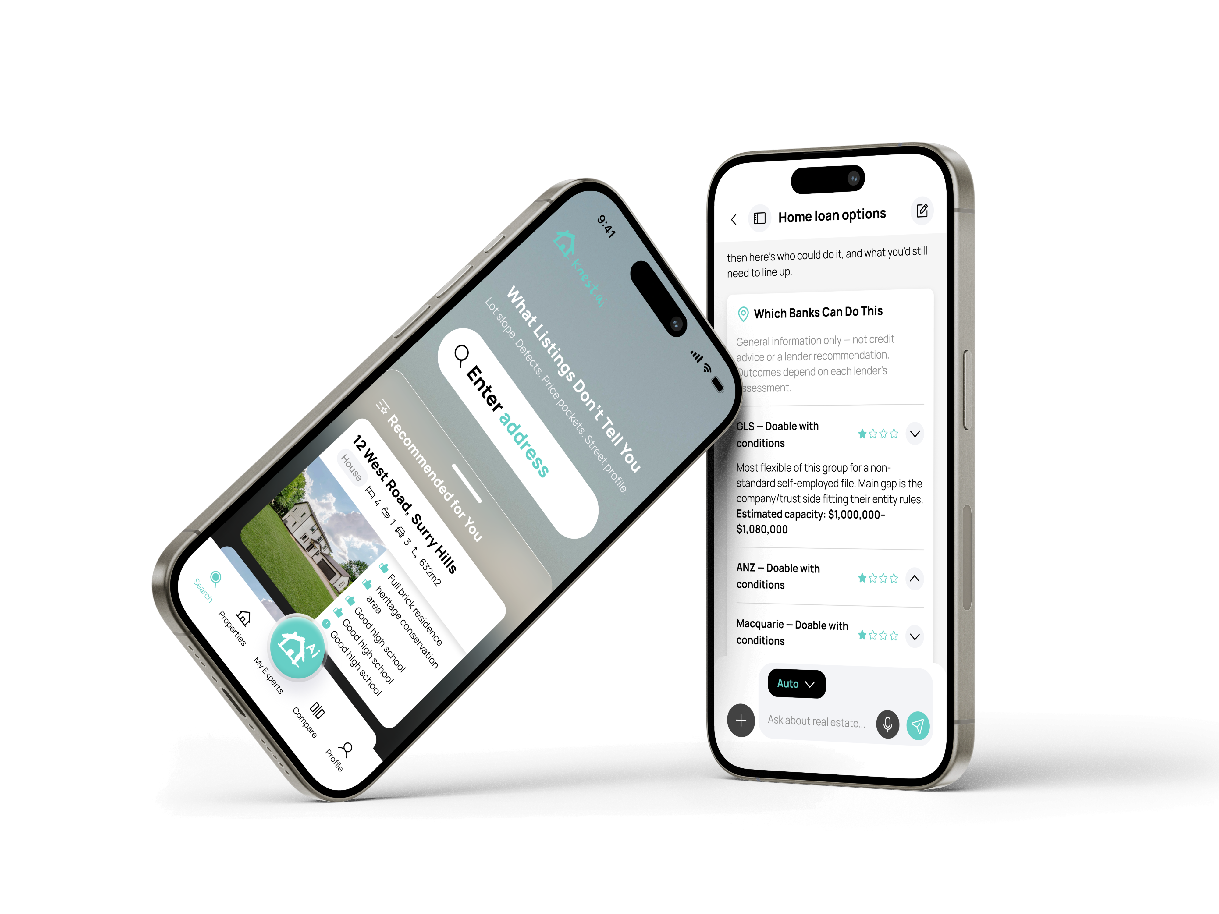 knest.ai app on phone